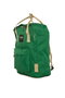 Zoozie Bags Mochila de Tejido de Paracaídas Verde